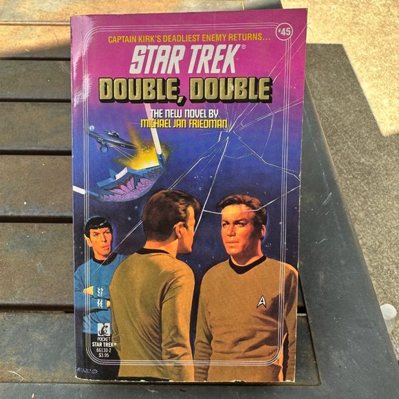 Star Trek - Double, Double Paperback Book - 1st Printing - 1989 - Picture 1 of 5